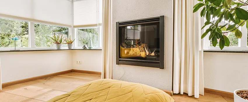 Residential Fireplace Ceramic Glass Installation in Lebanon, OR
