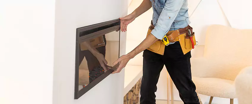 Metal Fireplace Installation in Lebanon, Oregon