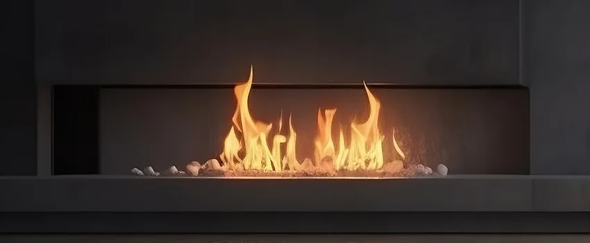 B-Vent Gas Fireplace Installation in Lebanon, OR