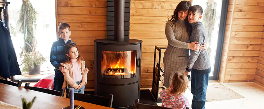 Morso Cast Iron Fireplace Insert Installation in Lebanon, Oregon