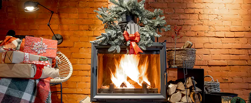 Travis Industries Linear Gas Fireplace Installation in Lebanon, Oregon