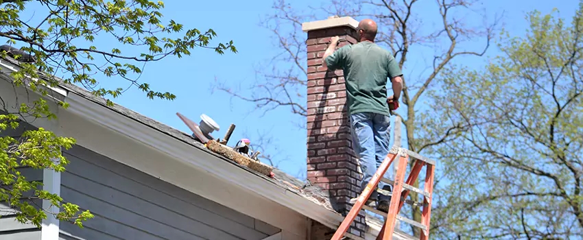 Vinyl and PVC Chimney Flashing Installation in Lebanon, OR